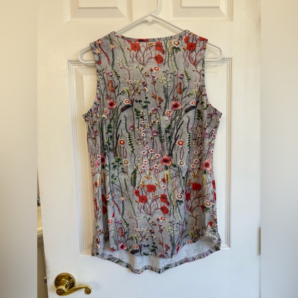 🍒4/$15 Floral Sleeveless Top - Multicolor - Picture 5 of 6